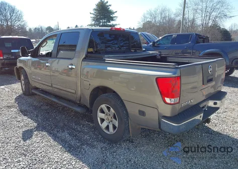 2007 Nissan Titan Le from USA, damaged, VIN 1N6BA07AX7N242082